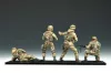 Trumpeter amerikai 101. légideszant hadosztály személyzete – 1:35 figura szett