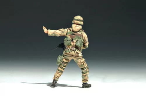 Trumpeter amerikai 101. légideszant hadosztály személyzete – 1:35 figura szett