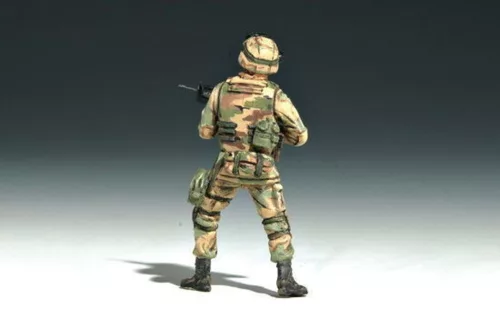 Trumpeter amerikai 101. légideszant hadosztály személyzete – 1:35 figura szett