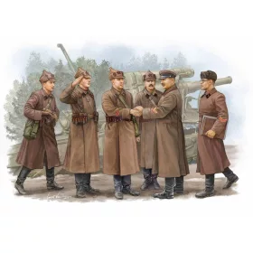   Trumpeter szovjet tüzérségi személyzet – parancsnoki ellenőrzés – 1:35 figura szett