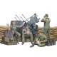 Trumpeter német légvédelmi löveg személyzet – 1:35 figura szett