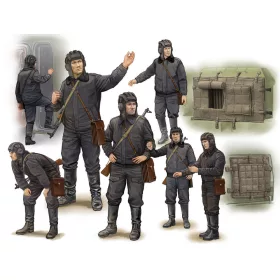   Trumpeter szovjet katona-Scud B személyzet – 1:35 figura szett