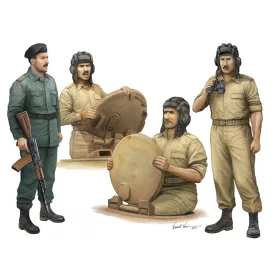 Trumpeter iraki harckocsiszemélyzet – 1:35 figura szett