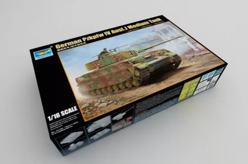 Trumpeter német Pzkpfw IV Ausf. J közepes harckocsi – 1:16 harcjármű makett