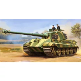   Trumpeter Pz. Kpfw. VI Sd.Kfz. 182 Tiger II (Henschel 105 mm) – 1:16 harcjármű makett