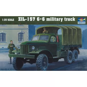   Trumpeter ZIL-157 6x6 szovjet katonai teherautó – 1:35 katonai jármű makett