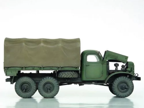 Trumpeter ZIL-157 6x6 szovjet katonai teherautó – 1:35 katonai jármű makett