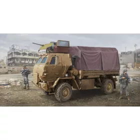   Trumpeter M1078 LMTV – páncélozott fülkével – 1:35 katonai jármű makett