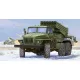 Trumpeter orosz BM-21 Grad rakéta-sorozatvető – korai változat – 1:35 tüzérségi makett