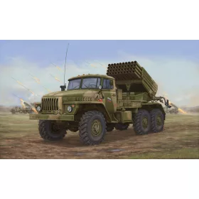   Trumpeter orosz BM-21 Grad rakéta-sorozatvető – késői változat – 1:35 tüzérségi makett