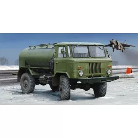   Trumpeter orosz GAZ-66 üzemanyag-szállító teherautó – 1:35 katonai jármű makett