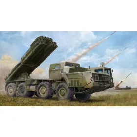   Trumpeter orosz 9A52-2 Smerch-M rakéta-sorozatvető – RSZO 9k58 Smerch MRLS – 1:35 tüzérségi makett