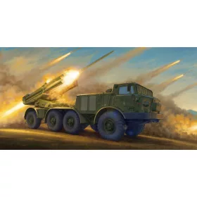   Trumpeter orosz 9P140 TEL – 9K57 Uragan rakéta-sorozatvető rendszer – 1:35 tüzérségi makett