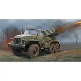   Trumpeter orosz BM-21 Grad rakéta-sorozatvető – 1:35 tüzérségi makett