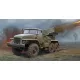 Trumpeter orosz BM-21 Grad rakéta-sorozatvető – 1:35 tüzérségi makett