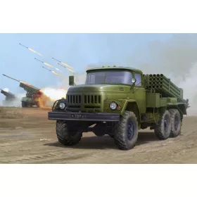   Trumpeter orosz 9P138 Grad-1 – ZIL-131 alvázon – 1:35 tüzérségi makett