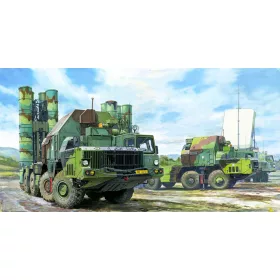   Trumpeter 48N6E – 5P85S TEL S-300PMU SA-10 GRUMBL – 1:35 rakéta-/légvédelmi rendszer makett