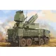 Trumpeter orosz 72V6E4 harci egység – 96K6 Pantsir-S1 + RLM SOC S-sávú radar – 1:35 rakéta-/légvédelmi rendszer makett