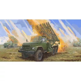   Trumpeter szovjet 2B7R BM-13 NMM Katyusa rakéta-sorozatvető – 1:35 tüzérségi makett