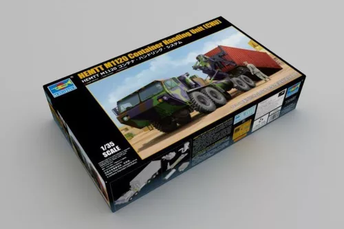 Trumpeter HEMTT M1120 konténerkezelő egység (CHU) – 1:35 katonai jármű makett