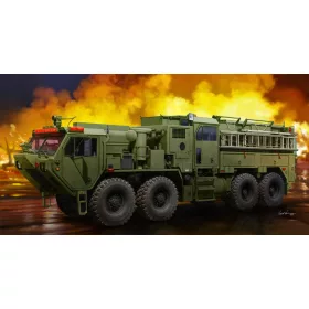   Trumpeter M1142 HEMTT TFFT (taktikai tűzoltó jármű) – 1:35 katonai jármű makett