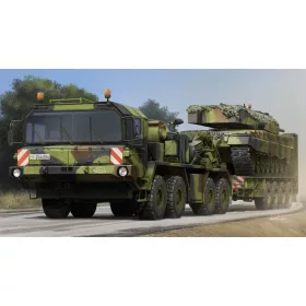   Trumpeter FAUN SLT 50-3 ELEFANT + SaAnh.52 t – 1:35 katonai jármű makett