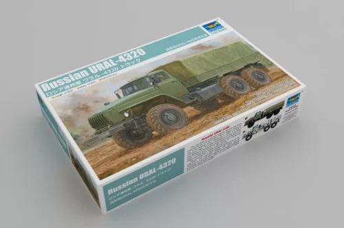 Trumpeter orosz URAL-4320 – 1:35 katonai jármű makett