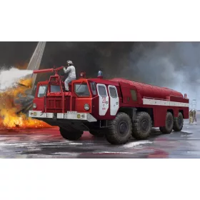   Trumpeter szovjet AA-60 (MAZ-7310) repülőtéri tűzoltóautó – 1:35 járműmakett