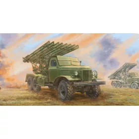   Trumpeter szovjet 2B7 BM-13 NM Katyusa rakéta-sorozatvető – 1:35 tüzérségi makett