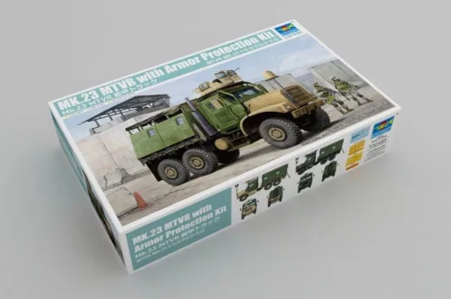Trumpeter amerikai MK23 MTVR MAS teherautó – 1:35 katonai jármű makett