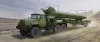 Trumpeter szovjet ZIL-131V + 2T3M1 pótkocsi + 8K14 rakéta – 1:35 rakéta-/légvédelmi rendszer makett