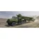 Trumpeter szovjet ZIL-131V + 2T3M1 pótkocsi + 8K14 rakéta – 1:35 rakéta-/légvédelmi rendszer makett