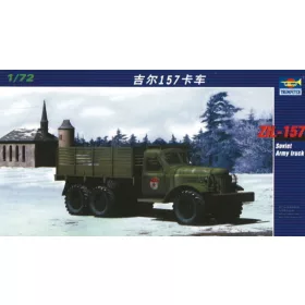   Trumpeter szovjet ZIL-157 katonai teherautó – 1:72 katonai jármű makett