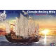 Trumpeter kínai Dschunke Chengho 1405-1430 – 1:60 hajómakett