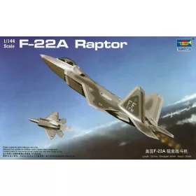 Trumpeter F-22A Raptor – 1:144 repülőgép makett
