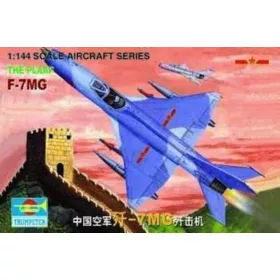   Trumpeter kínai PLAAF F-7MG (Chengdu J-7) – 1:144 repülőgép makett