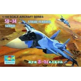   Trumpeter Sukhoi Su-34 Strike Flanker – 1:144 repülőgép makett
