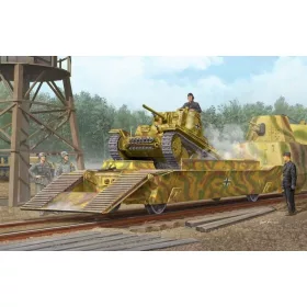 Trumpeter Panzertragerwagen – 1:35 vasúti makett