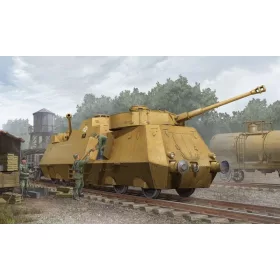 Trumpeter Panzerjager-Triebwagen 51 – 1:35 vasúti makett