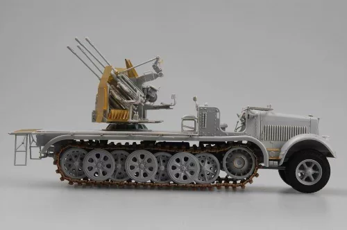 Trumpeter 2 cm Flakvierling 38 önjáró löveg (Sd.Kfz. 7/1 korai változat) – 1:35 légvédelmi löveg makett