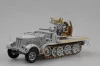 Trumpeter 2 cm Flakvierling 38 önjáró löveg (Sd.Kfz. 7/1 korai változat) – 1:35 légvédelmi löveg makett