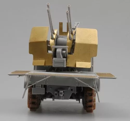 Trumpeter 2 cm Flakvierling 38 önjáró löveg (Sd.Kfz. 7/1 korai változat) – 1:35 légvédelmi löveg makett