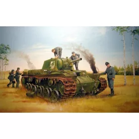   Trumpeter szovjet KV-8 nehéz harckocsi – 1:35 harcjármű makett