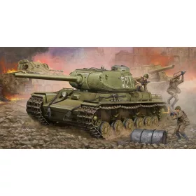   Trumpeter szovjet KV-85 nehéz harckocsi – 1:35 harcjármű makett