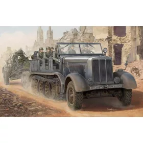   Trumpeter Sd.Kfz. 8 nehéz vontató 12 t – 1:35 katonai jármű makett
