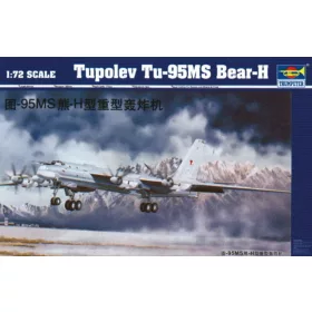   Trumpeter Tupolev Tu-95 MS Bear-H – 1:72 repülőgép makett