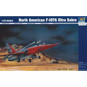   Trumpeter North American F-107 A Ultra Sabre – 1:72 repülőgép makett
