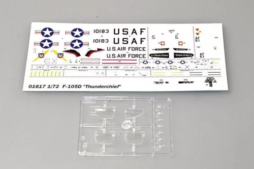 Trumpeter F-105D "Thunderchief" – 1:72 repülőgép makett
