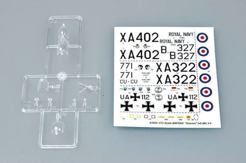 Trumpeter brit Gannet AS. MK. 1/4 – 1:72 repülőgép makett