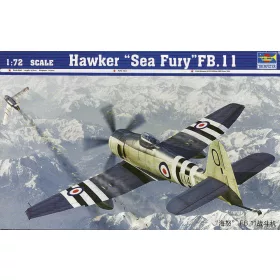   Trumpeter Hawker "Sea Fury" FB.11 – 1:72 repülőgép makett